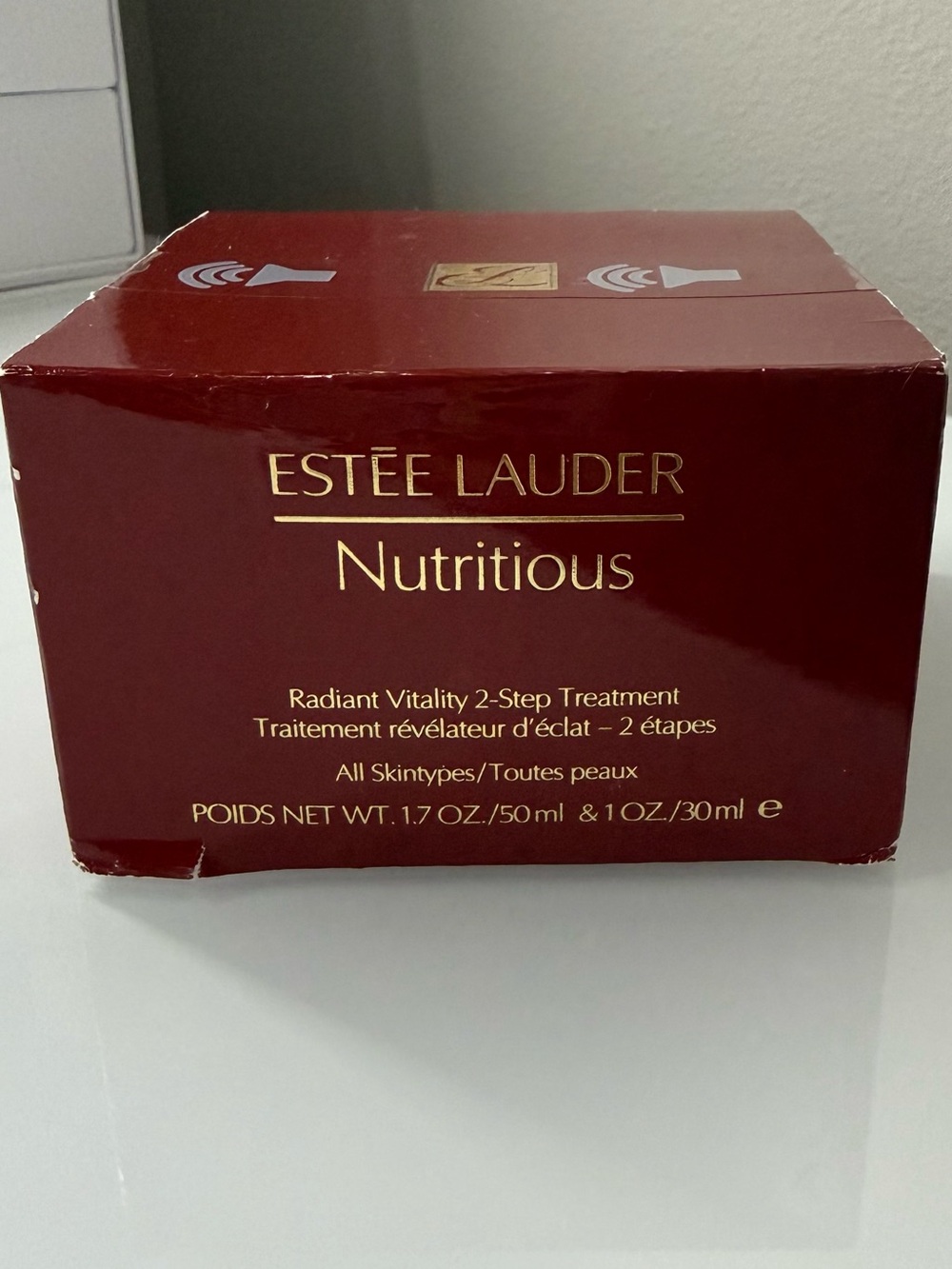 NIB! Estée Lauder Nutritious Radiant Vitality 2-Step Treatment